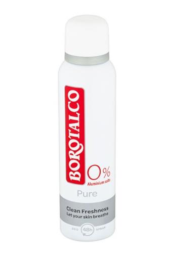 Borotalco deo Pure 0% alumin 48h 150 ml