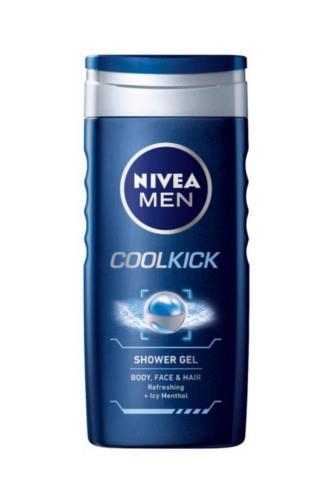 Nivea Men Fresh Kick sprchový gel 3v1 250 ml
