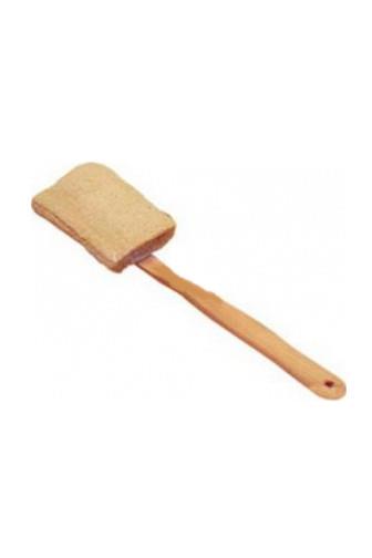 Masážní lufa s dřevěnou rukojetí 40cm