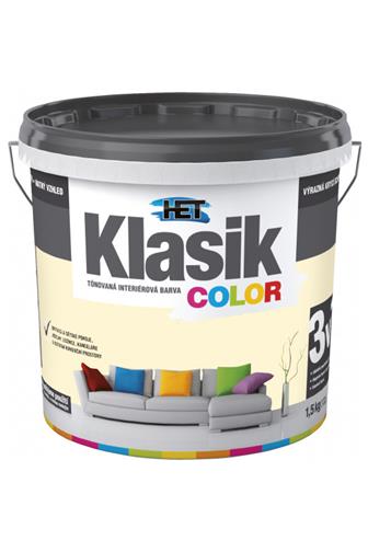 HET Klasik Color 0667 žlutý vanilkový 1,5 kg