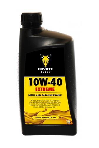Coyote Lubes 10W-40 Extreme 5 l