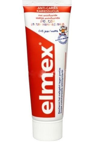 Elmex Junior dětská zubní pasta 0 - 5 let 75 ml