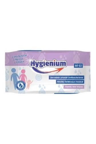 Hygienium antibakteriální ubrousky na ruce i povrchy 50 ks