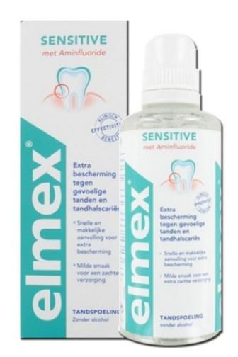 Elmex ústní voda Sensitive 400 ml