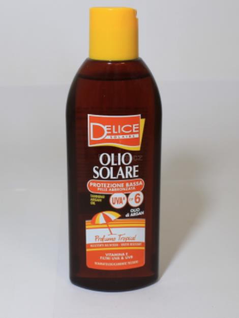 Delice Olio Solare opalovací olej s arganem OF6 150 ml