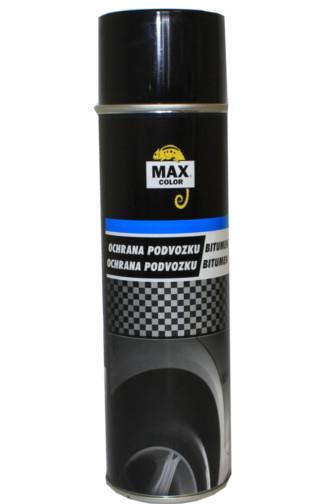 Max Color Bitumen ochrana podvozku nepřelakovatelný černý sprej 500 ml
