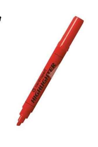 Centropen zvýrazňovač 8552 červený 1-4.6mm