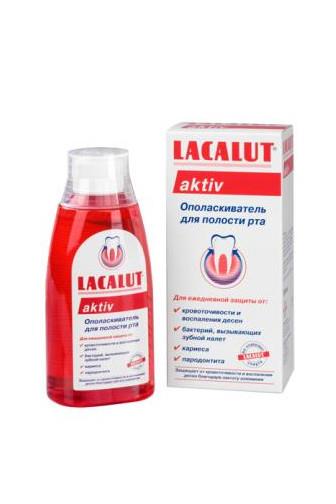 Lacalut Aktiv ústní voda 300 ml