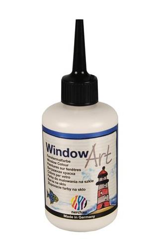 Nerchau Window Art kontura 298 bílá 80ml