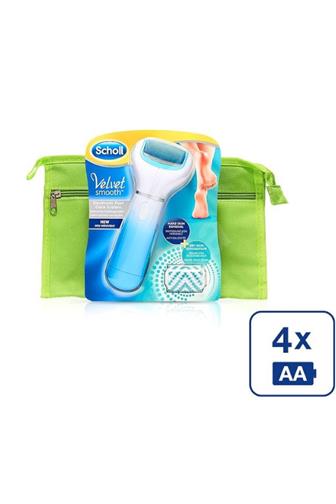 Scholl Velvet Smoth elektrický pilník mineral + kosmetická etue 
