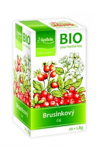 Apotheke Bio Brusinkový čaj 20 x 1,8 g