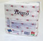 Ubrousky Bravo 1vrst.30 x 30cm 45ks