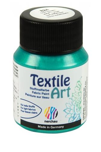 Nerchau Textile Art 824 zelená metalíza 59 ml