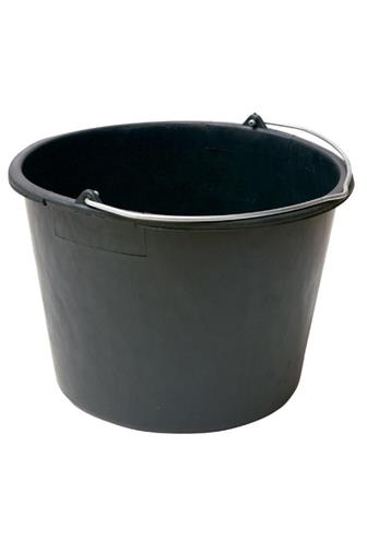 Vědro plastové černé 20 l 