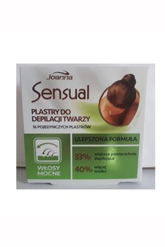 Sensual depilační náplast na obličej (silnější chloupky) 12 ks