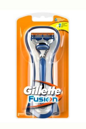 Gillette Fusion holící strojek + 2 hlavice