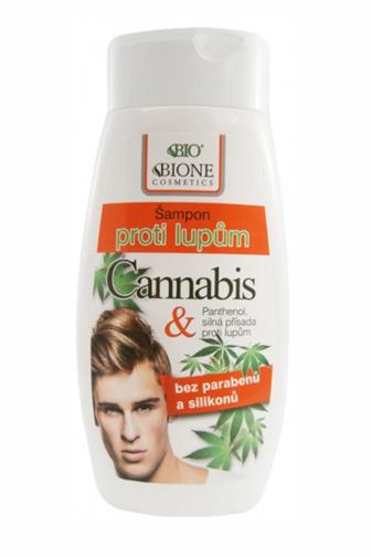 Bione Cosmetics BIO šampon Cannabis proti lupům pro muže 260 ml