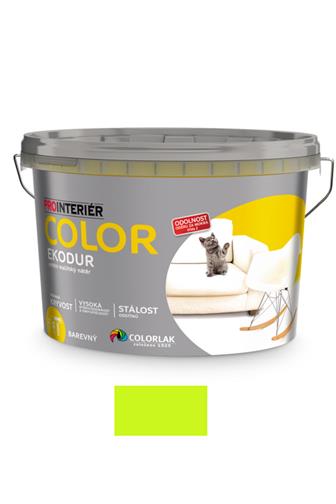 Colorlak Prointeriér Color V2005 C0555 tónovaná interiérová malířská barva Limetková 4 kg