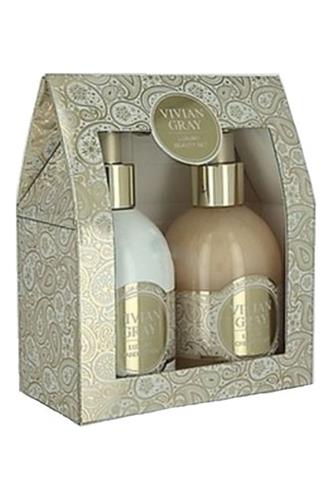Vivian Gray Sweet Vanilla tekuté mýdlo 250 ml + mléko na ruce 250 ml