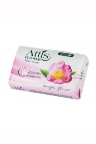 Attis Flower mýdlo s glycerinem a lanolinem 100 g 