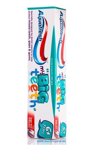 Aquafresh my Big teeth dětská zubní pasta 6-8 let 50 ml