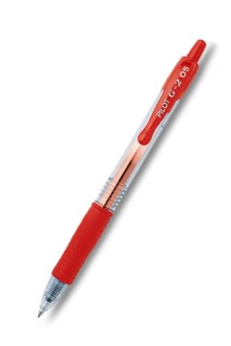 Pilot roller gel BL-G2-5 5mm červený