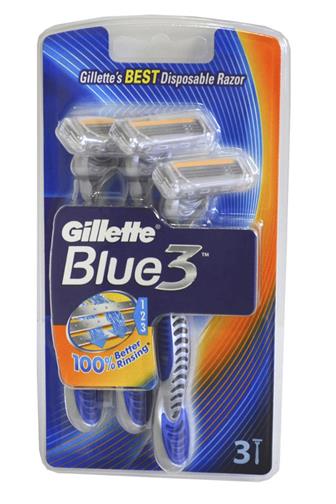Gillette Blue3 holítka 3 ks
