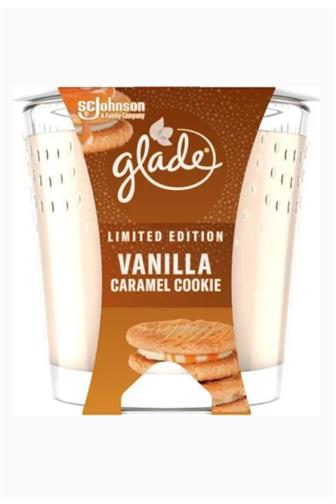 Glade svíčka Vůně vanilky a karamelu 129 g