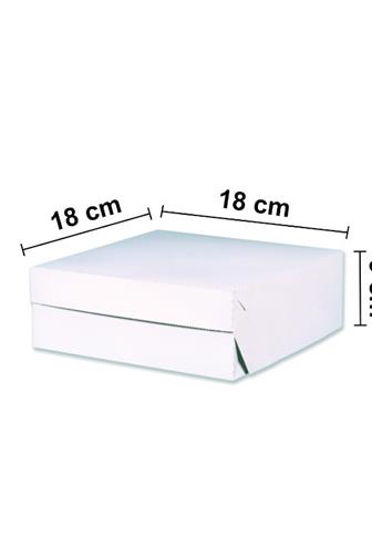 Dortová krabice 18 x 18 x 9 cm