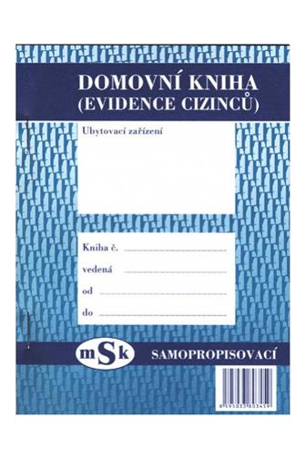 Optys Kniha domovní pro cizince 2 x 50 listů