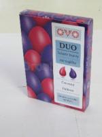 OVO Duo červená+fialová tekuté barvy na vajíčka