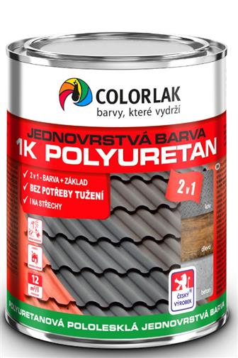 Colorlak Polyuretan1K U2210 6005 zelená 2,5 l