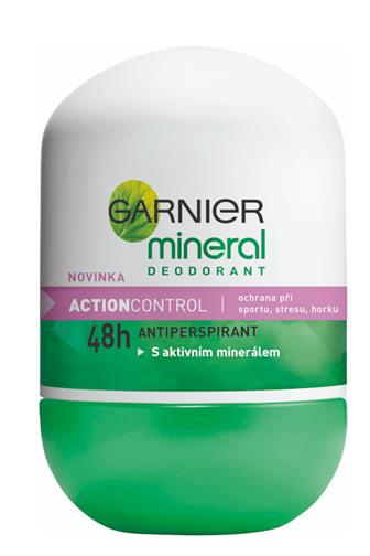 Garnier Mineral ActionControl sport/stress roll-on antiperspirant 50 ml