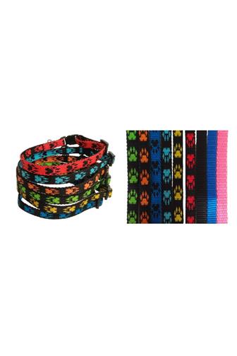 Obojek popruh jednobarevný 15mmx30-50cm