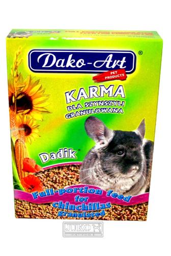 Dako-Art Karma plnohodnotné krmivo pro činčily 500 g