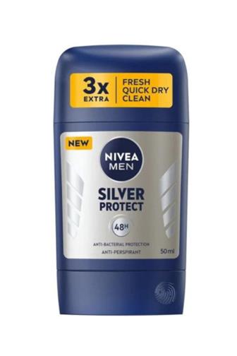 Nivea Men deo stick Silver Protect antiperspirant 48h 50 ml