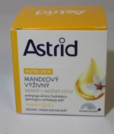 Astrid Nutri Skin mandlový výživný denní/noční krém 50 ml