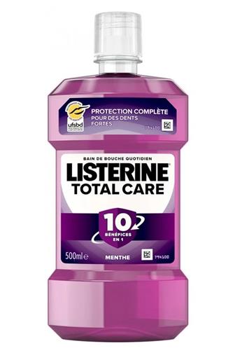 Listerine ústní voda Total Care 10v1 Clean Mint 250 ml