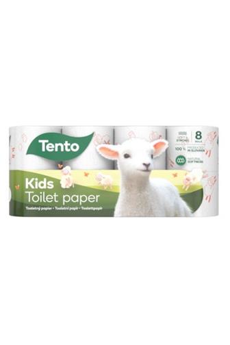 Tento Kids toaletní papír 3 vrstvý 8 ks 