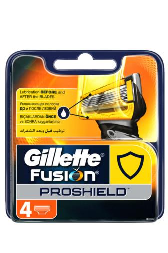 Gillette Fusion5 Proshield náhradní hlavice 4 ks