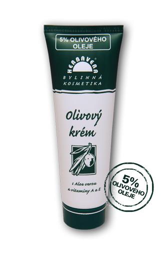 Herbavera Olivový krém s aloe verou a vitamíny A a E 100 ml