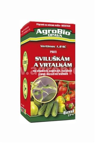 Agrobio Vertimec proti sviluškám a vrtalkám 6 ml