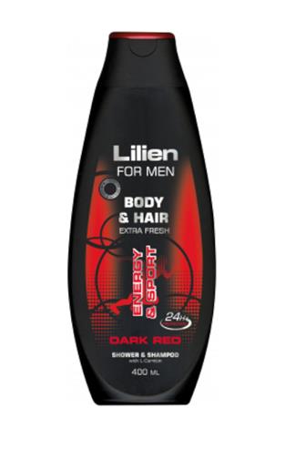 Lilien For Men Dark Red sprchový gel 400 ml