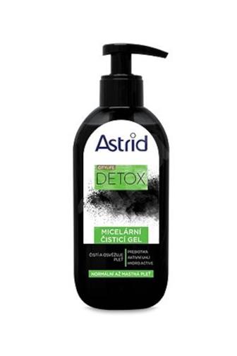 Astrid Detox micelární čistící gel s uhlím normální až mastná pleť 200 ml