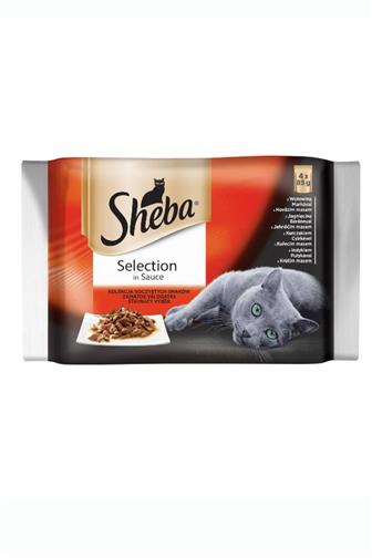 Sheba Selection výběr 4 x 85 g