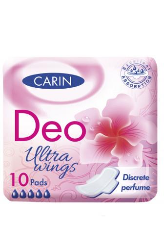 Carin Deo Ultra Wings dámské vložky  10 ks