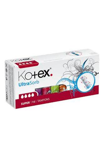 Kotex tampóny Ultra Sorb Super 16 ks
