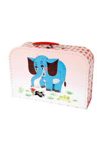 Kufřík Krtek a slon šitý 25x18x9cm