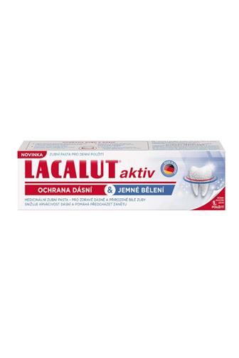 Lacalut Aktiv ochrana dásní & jemné bělení 75 ml