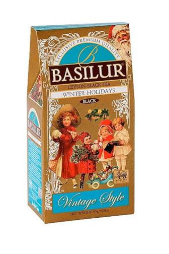 Basilur Vintage Winter Holiday černý sypaný čaj 85 g